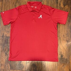 Antigua Men's Crimson Polo Shirt